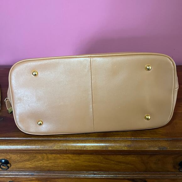 Joy & Iman White Timeless Chic Pebble Satchel Purse + Wallet - Picture 11 of 16